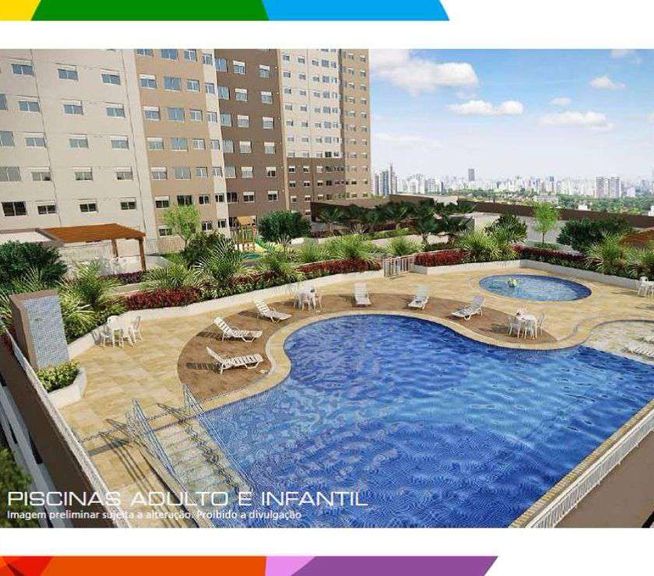 Imagem Apartamento com 2 Quartos à Venda, 45 m² em Piraporinha - Diadema