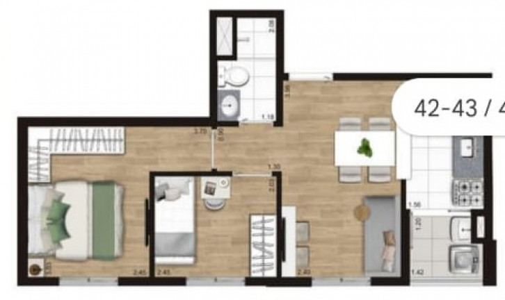 Imagem Apartamento com 2 Quartos à Venda, 42 m² em Vila Vermelha - São Paulo Imagem Apartamento com 2 Quartos à Venda, 42 m² em Vila Vermelha - São Paulo