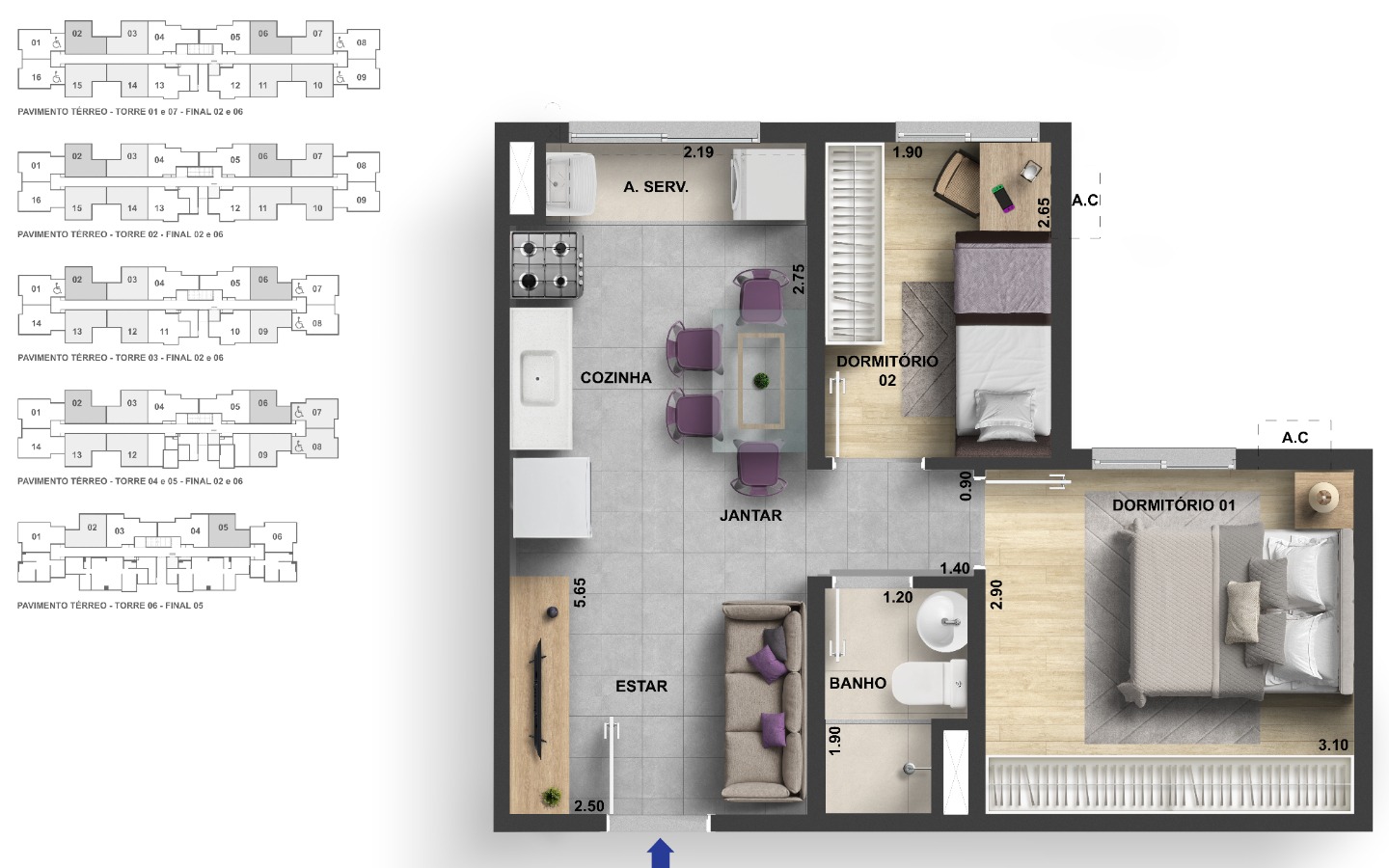 Imagem Apartamento com 2 Quartos à Venda, 41 m² em Campo Grande - Rio de Janeiro Imagem Apartamento com 2 Quartos à Venda, 41 m² em Campo Grande - Rio de Janeiro