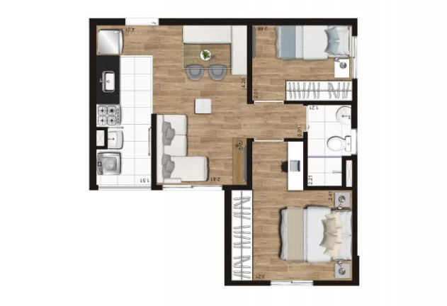 Imagem Apartamento com 2 Quartos à Venda, 40 m² em Vila Marari - São Paulo Imagem Apartamento com 2 Quartos à Venda, 40 m² em Vila Marari - São Paulo