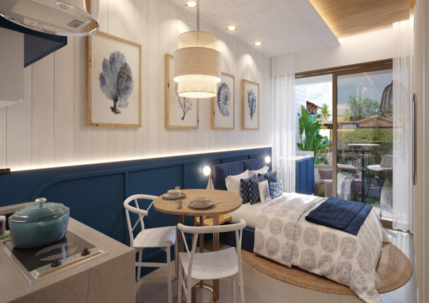 Imagem Studio à Venda, 21 m² em Porto de Galinhas - Ipojuca Imagem Studio à Venda, 21 m² em Porto de Galinhas - Ipojuca