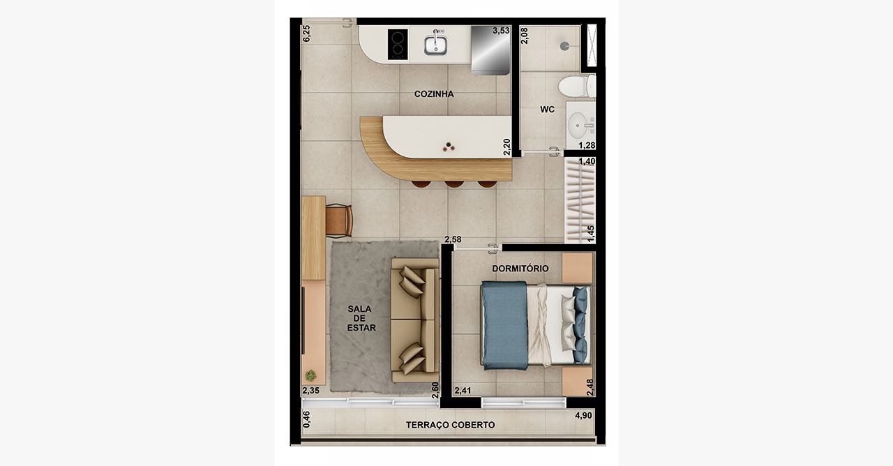Imagem Apartamento com 2 Quartos à Venda, 36 m²em Vila Congonhas - São Paulo Imagem Apartamento com 2 Quartos à Venda, 36 m²em Vila Congonhas - São Paulo