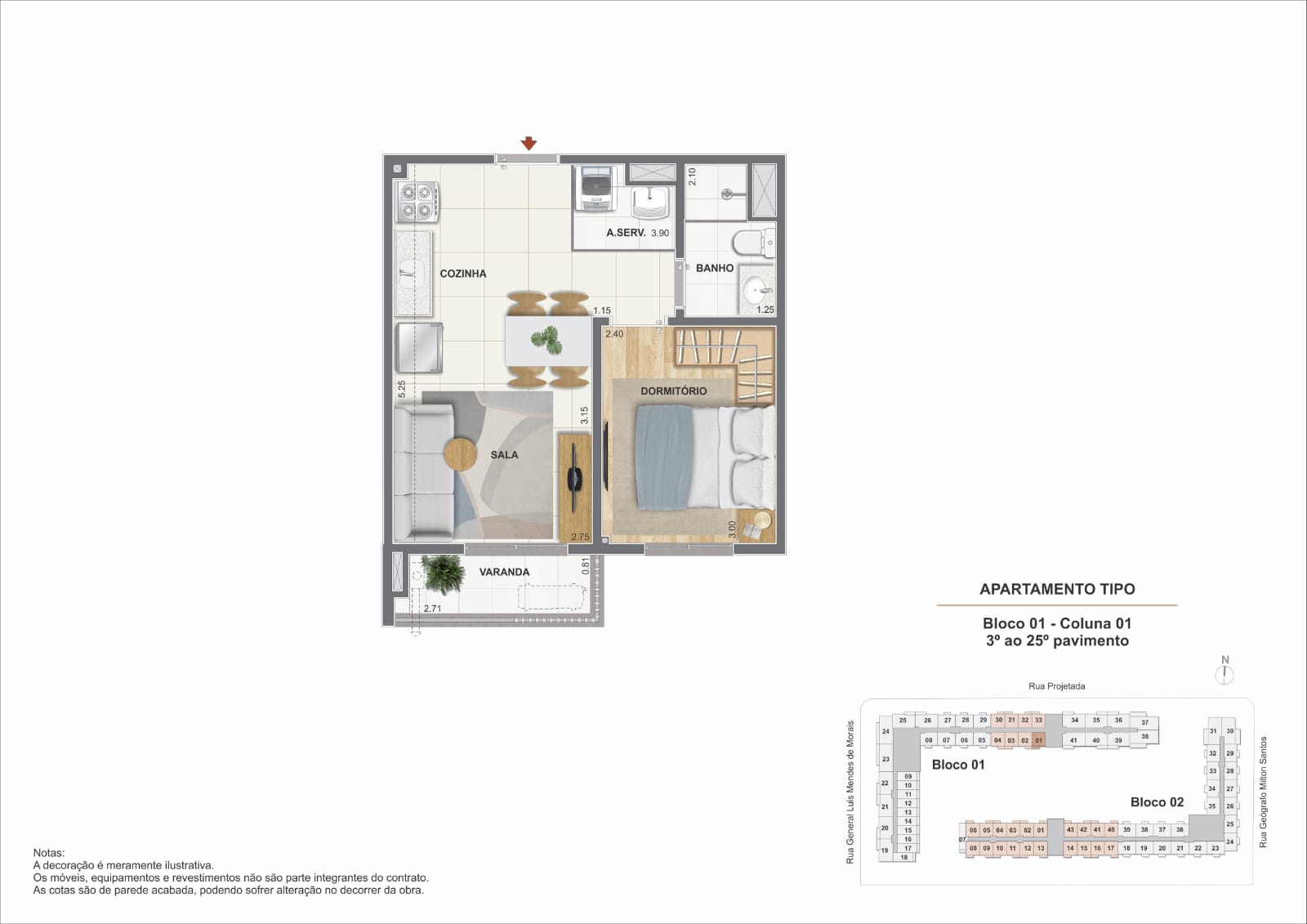 Imagem Apartamento com 1 Quarto à Venda, 32 m² em Santo Cristo - Rio de Janeiro