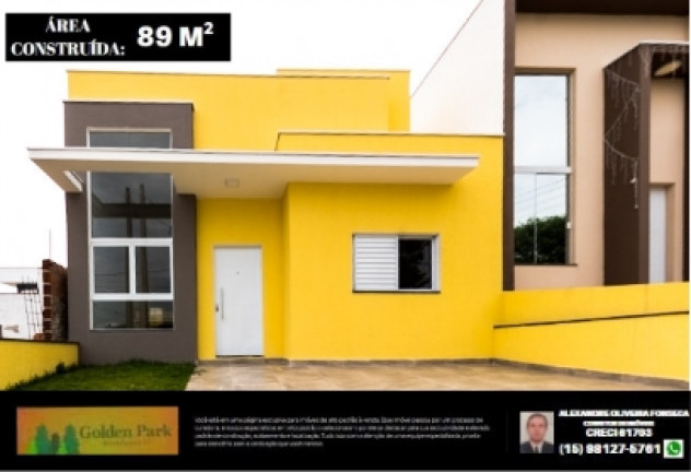 Casa de Condomínio com 3 Quartos à Venda, 89 m² em Loteamento Dinorá Rosa - Sorocaba