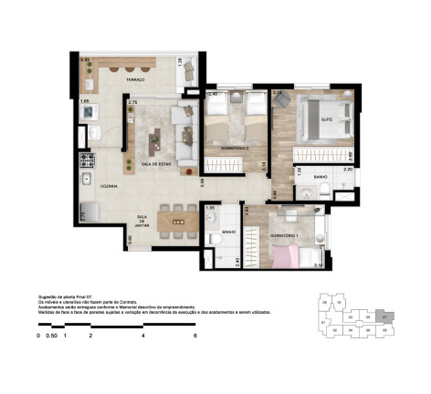 Imagem Apartamento com 3 Quartos à Venda, 76 m² em Consolação - São Paulo