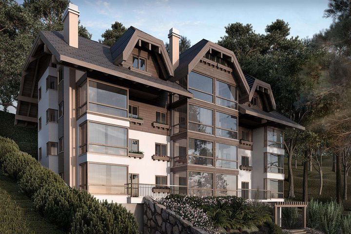 Imagem Apartamento com 2 Quartos à Venda, 84 m² em Centro - Gramado Imagem Apartamento com 2 Quartos à Venda, 84 m² em Centro - Gramado