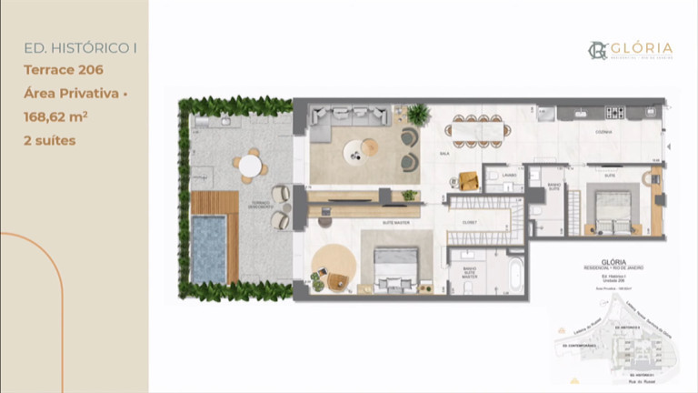 Imagem Apartamento com 2 Quartos à Venda,  em Glória - Rio de Janeiro