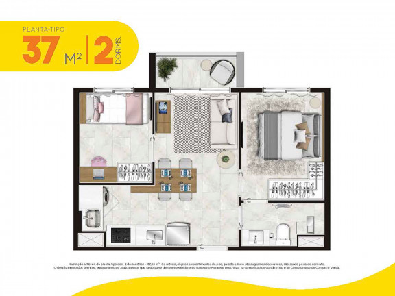 Imagem Apartamento com 2 Quartos à Venda, 34 m² em Lapa De Baixo - São Paulo Imagem Apartamento com 2 Quartos à Venda, 34 m² em Lapa De Baixo - São Paulo