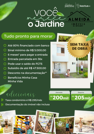 Imagem Casa de Condomínio com 2 Quartos à Venda, 75 m² em Liberdade - Parnamirim