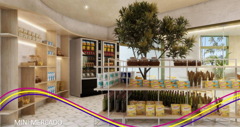 Imagem Apartamento com 1 Quarto à Venda, 29 m² em Praia de Muro Alto - Ipojuca