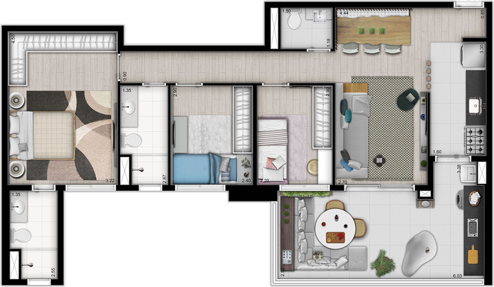 Imagem Apartamento com 3 Quartos à Venda, 89 m² em Tatuapé - São Paulo Imagem Apartamento com 3 Quartos à Venda, 89 m² em Tatuapé - São Paulo