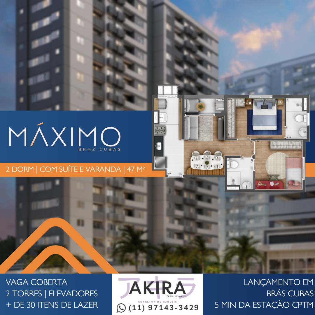 Imagem Apartamento com 2 Quartos à Venda, 47 m² em Vila Brasileira - Mogi das Cruzes Imagem Apartamento com 2 Quartos à Venda, 47 m² em Vila Brasileira - Mogi das Cruzes