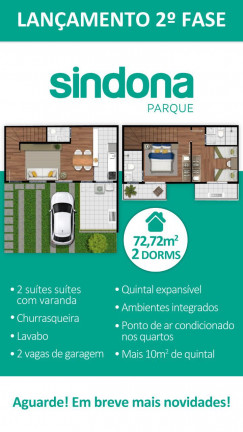 Imagem Casa de Condomínio com 2 Quartos à Venda, 73 m² em Vila Monte Serrat - Cotia Imagem Casa de Condomínio com 2 Quartos à Venda, 73 m² em Vila Monte Serrat - Cotia