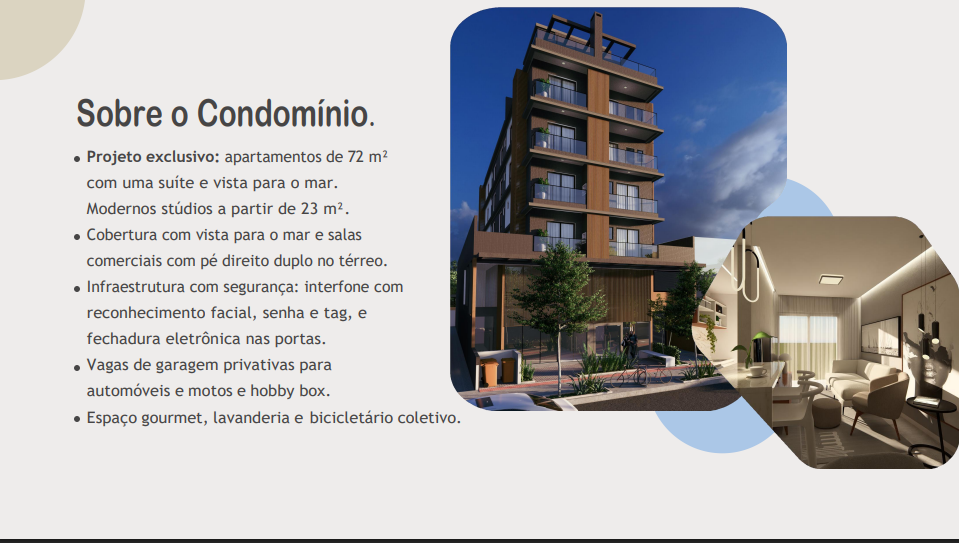 Imagem Studio com 1 Quarto à Venda, 25 m² em Canasvieiras - Florianópolis