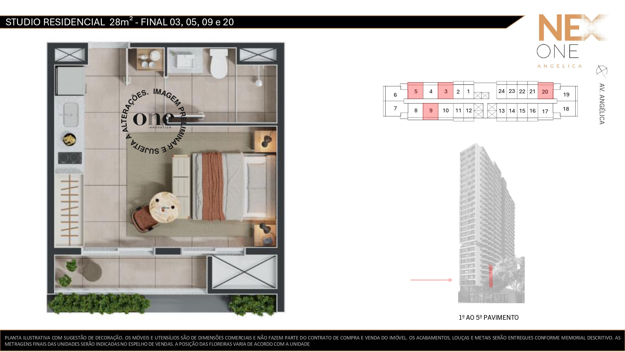 Imagem Apartamento com 2 Quartos à Venda, 45 m²em Santa Cecília - São Paulo