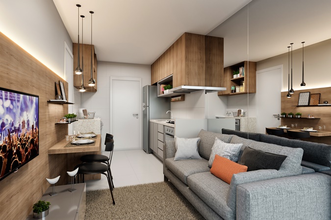 Imagem Apartamento com 2 Quartos à Venda, 33 m²em Várzea da Barra Funda - São Paulo