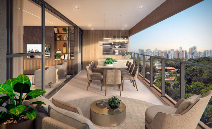 Imagem Apartamento com 3 Quartos à Venda, 143 m²em Campo Belo - São Paulo