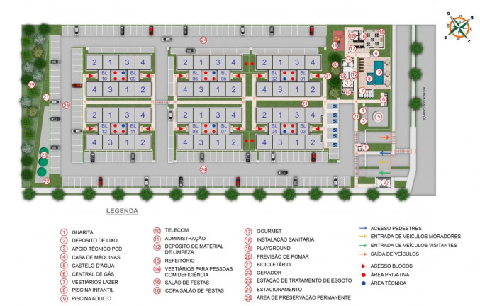 Imagem Apartamento com 2 Quartos à Venda, 50 m² em Pitimbu - Natal Imagem Apartamento com 2 Quartos à Venda, 50 m² em Pitimbu - Natal
