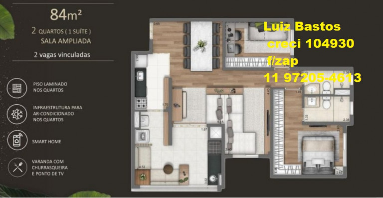 Imagem Apartamento com 3 Quartos à Venda, 84 m² em Parque São Jorge - São Paulo