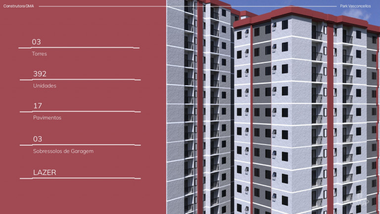 Imagem Apartamento com 2 Quartos à Venda, 48 m² em Jardim do Castelo - Ferraz de Vasconcelos