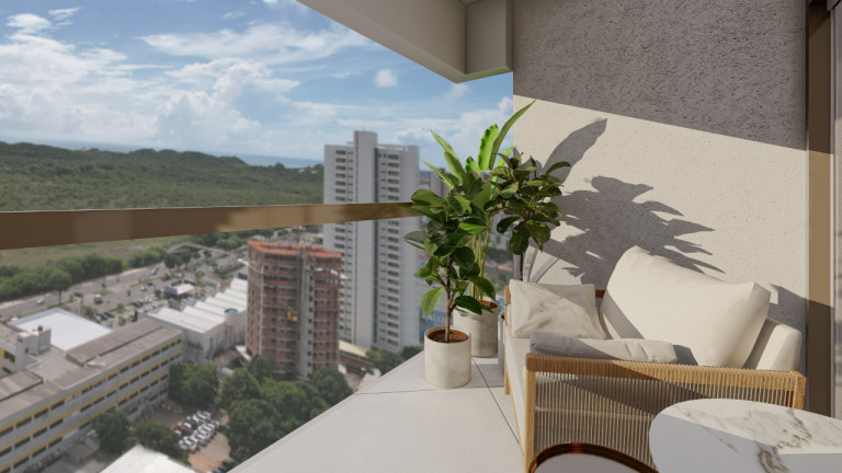 Imagem Apartamento com 2 Quartos à Venda, 60 m² em Capim Macio - Natal