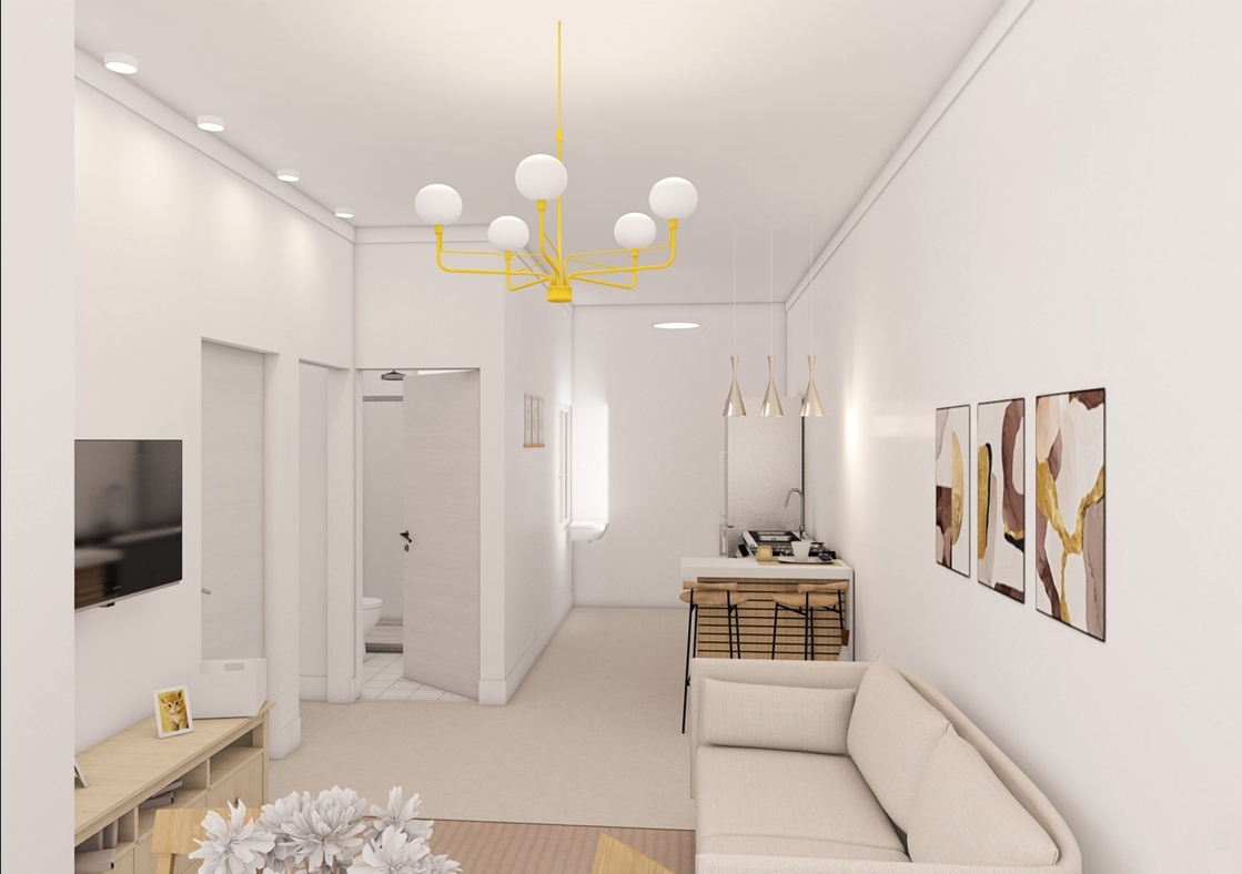 Imagem Apartamento com 2 Quartos à Venda, 47 m²em Centro - Belford Roxo