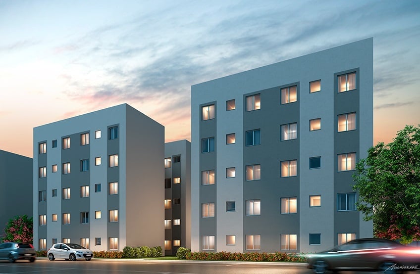 Imagem Apartamento com 2 Quartos à Venda, 44 m²em Campo Grande - Rio de Janeiro