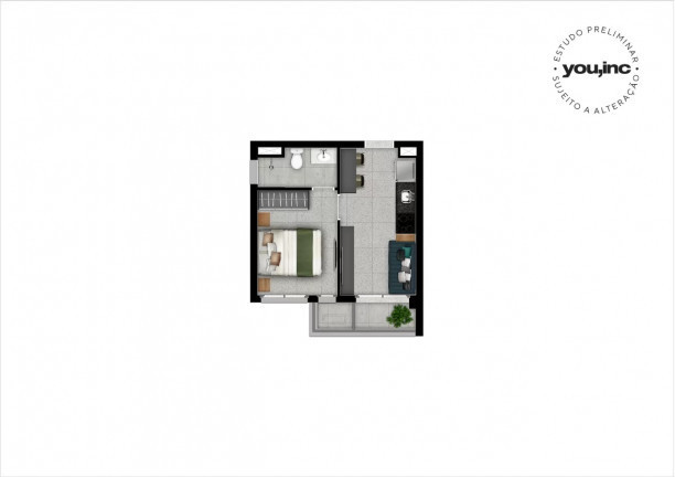 Imagem Apartamento com 1 Quarto à Venda, 30 m² em Vila Mariana - São Paulo Imagem Apartamento com 1 Quarto à Venda, 30 m² em Vila Mariana - São Paulo