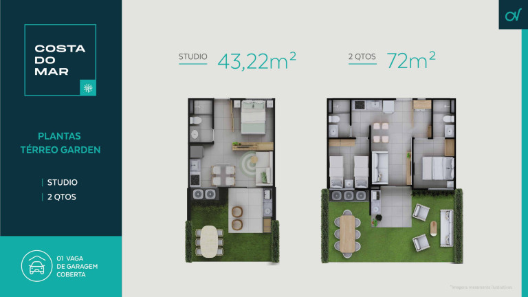 Imagem Apartamento com 2 Quartos à Venda, 72 m² em Tamandaré - Ipojuca