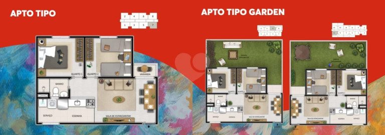 Imagem Apartamento com 2 Quartos à Venda, 45 m² em Maria Paula - São Gonçalo Imagem Apartamento com 2 Quartos à Venda, 45 m² em Maria Paula - São Gonçalo