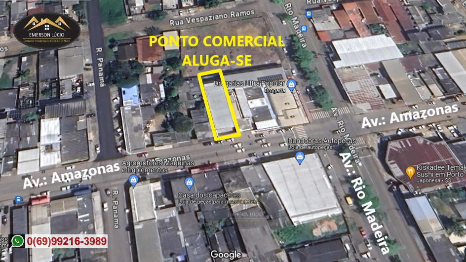 Imagem Ponto Comercial para Alugar, 330 m²em Nova Porto Velho - Porto Velho