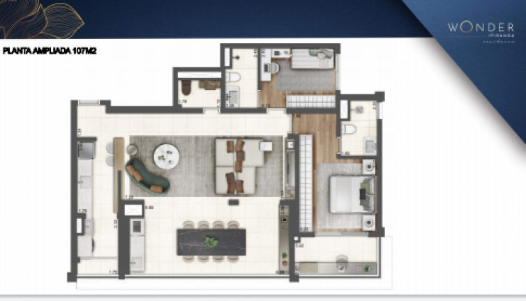 Imagem Apartamento com 3 Quartos à Venda, 107 m² em Sacomã - São Paulo