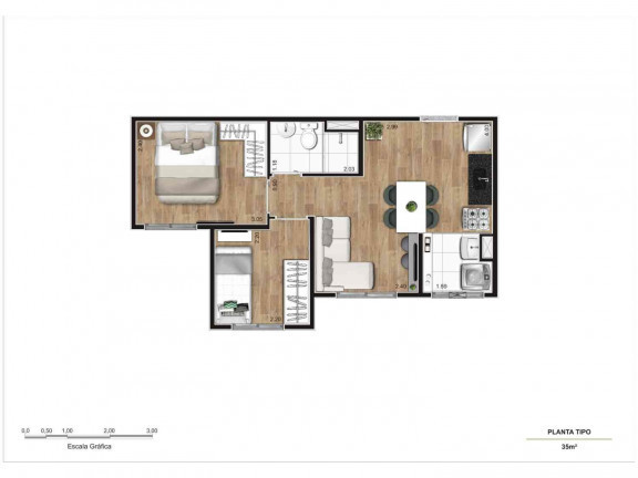 Imagem Apartamento com 2 Quartos à Venda, 37 m² em Cidade Satélite Santa Bárbara - São Paulo Imagem Apartamento com 2 Quartos à Venda, 37 m² em Cidade Satélite Santa Bárbara - São Paulo