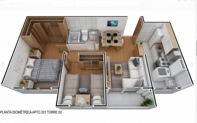 Imagem Apartamento com 2 Quartos à Venda, 46 m² em Parque Beira Mar - Duque De Caxias