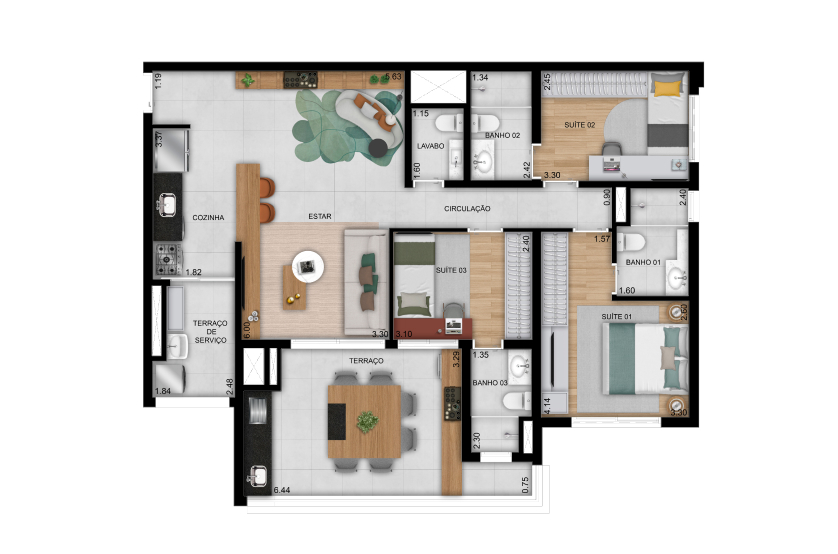 Imagem Apartamento com 3 Quartos à Venda, 86 m²em Cidade Patriarca - São Paulo