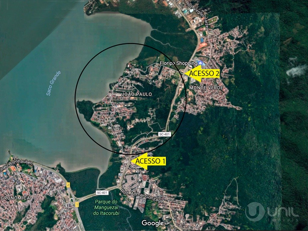 Imagem Terreno à Venda, 386 m²em João Paulo - Florianópolis Imagem Terreno à Venda, 386 m²em João Paulo - Florianópolis