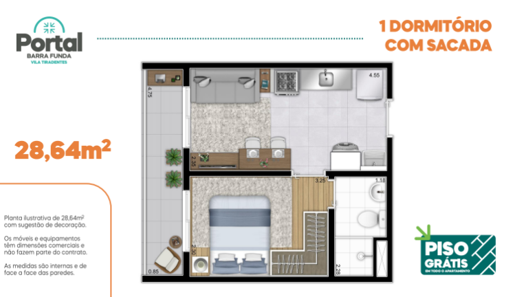 Imagem Apartamento com 1 Quarto à Venda,  em Bom Retiro - São Paulo