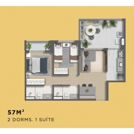 Imagem Apartamento com 3 Quartos à Venda, 74 m² em Vila Mascote - São Paulo
