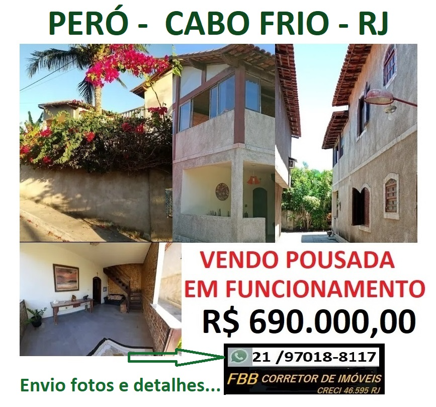 Imóvel Comercial à Venda, 650 m² em Peró - Cabo Frio