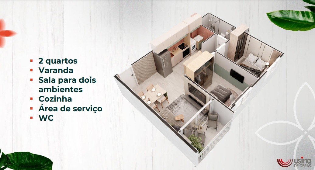 Imagem Apartamento com 2 Quartos à Venda ou Temporada, 43 m²em Várzea - Recife