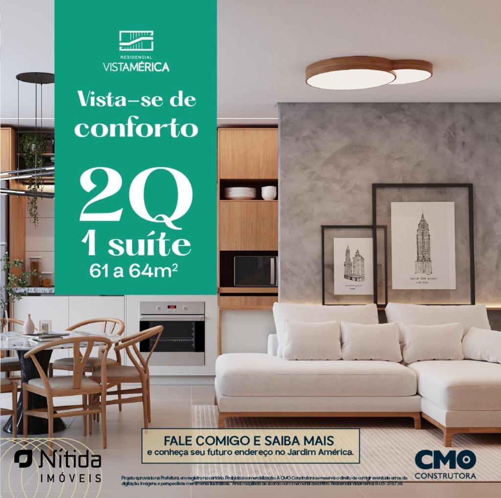 Imagem Apartamento com 2 Quartos à Venda, 61 m²em Jardim América - Goiânia Imagem Apartamento com 2 Quartos à Venda, 61 m²em Jardim América - Goiânia