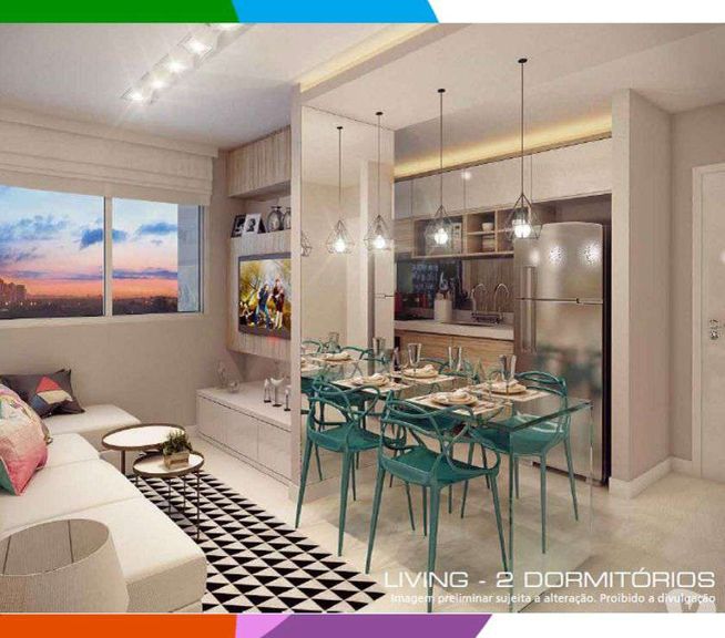 Apartamento com 2 Quartos à Venda, 45 m² em Piraporinha - Diadema