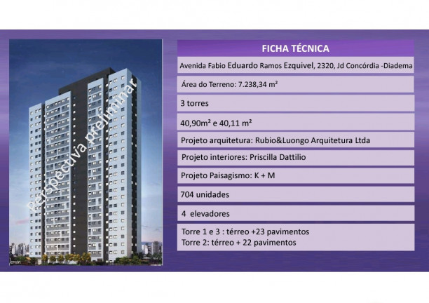 Imagem Apartamento com 2 Quartos à Venda, 41 m² em Canhema - Diadema