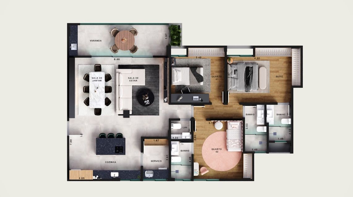 Imagem Apartamento com 3 Quartos à Venda, 120 m² em Teixeiras - Juiz de Fora Imagem Apartamento com 3 Quartos à Venda, 120 m² em Teixeiras - Juiz de Fora