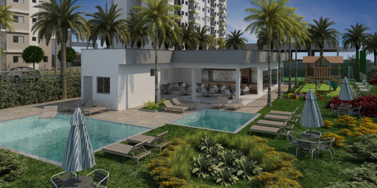 Imagem Apartamento com 2 Quartos à Venda, 56 m² em Garavelo Residencial Park - Aparecida de Goiânia Imagem Apartamento com 2 Quartos à Venda, 56 m² em Garavelo Residencial Park - Aparecida de Goiânia