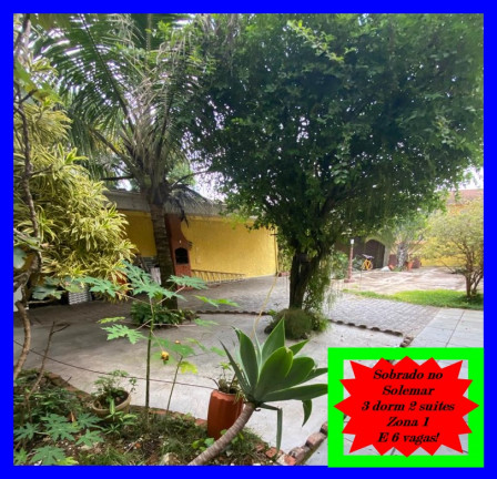 Imagem Sobrado com 3 Quartos à Venda, 173 m² em Solemar - Praia Grande