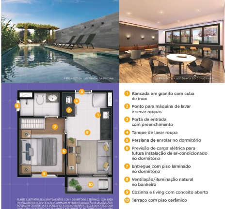 Imagem Apartamento com 2 Quartos à Venda, 37 m²em Vila Olímpia - São Paulo