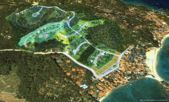 Imagem Terreno em Condomínio à Venda, 1.041 m² em Morro de São Paulo - Cairu Imagem Terreno em Condomínio à Venda, 1.041 m² em Morro de São Paulo - Cairu