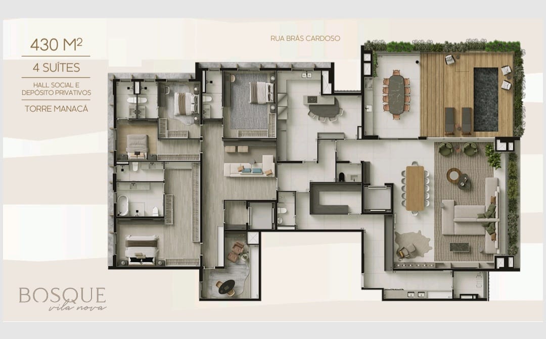 Imagem Apartamento com 4 Quartos à Venda, 237 m² em Vila Nova Conceição - São Paulo