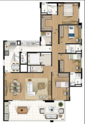 Imagem Apartamento com 4 Quartos à Venda, 156 m²em Jardim Avelino - São Paulo